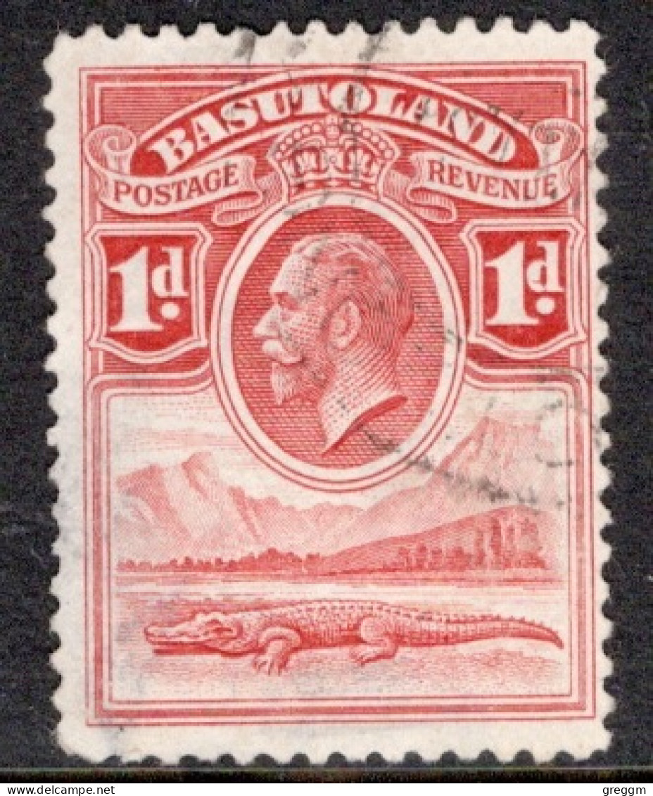 Basutoland 1933 King George V Single 1d Stamp From The Definitive Set In Fine Used - 1933-1964 Crown Colony