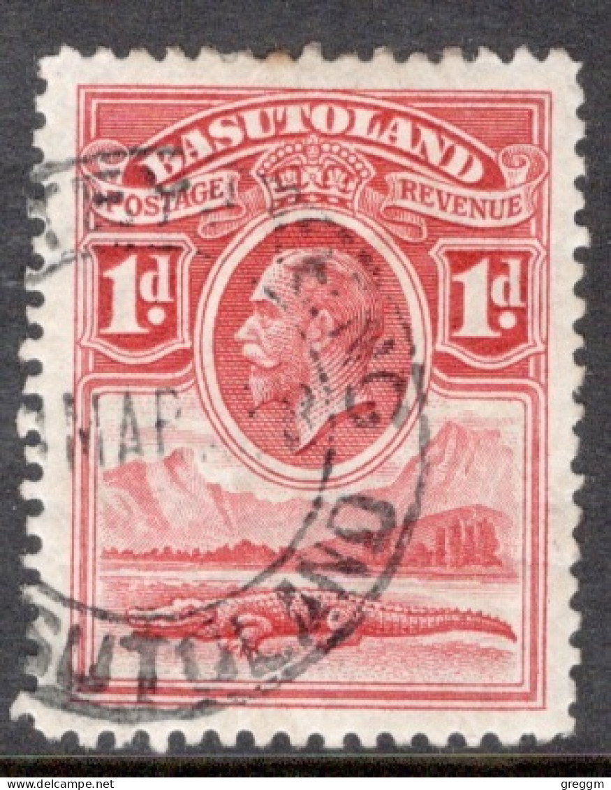 Basutoland 1933 King George V Single 1d Stamp From The Definitive Set In Fine Used - 1933-1964 Kolonie Van De Kroon