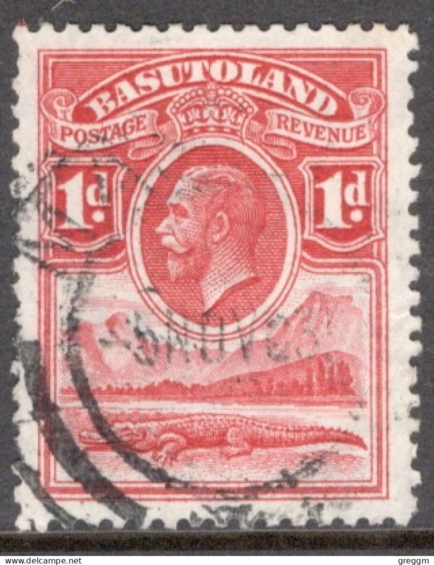 Basutoland 1933 King George V Single 1d Stamp From The Definitive Set In Fine Used - 1933-1964 Kolonie Van De Kroon