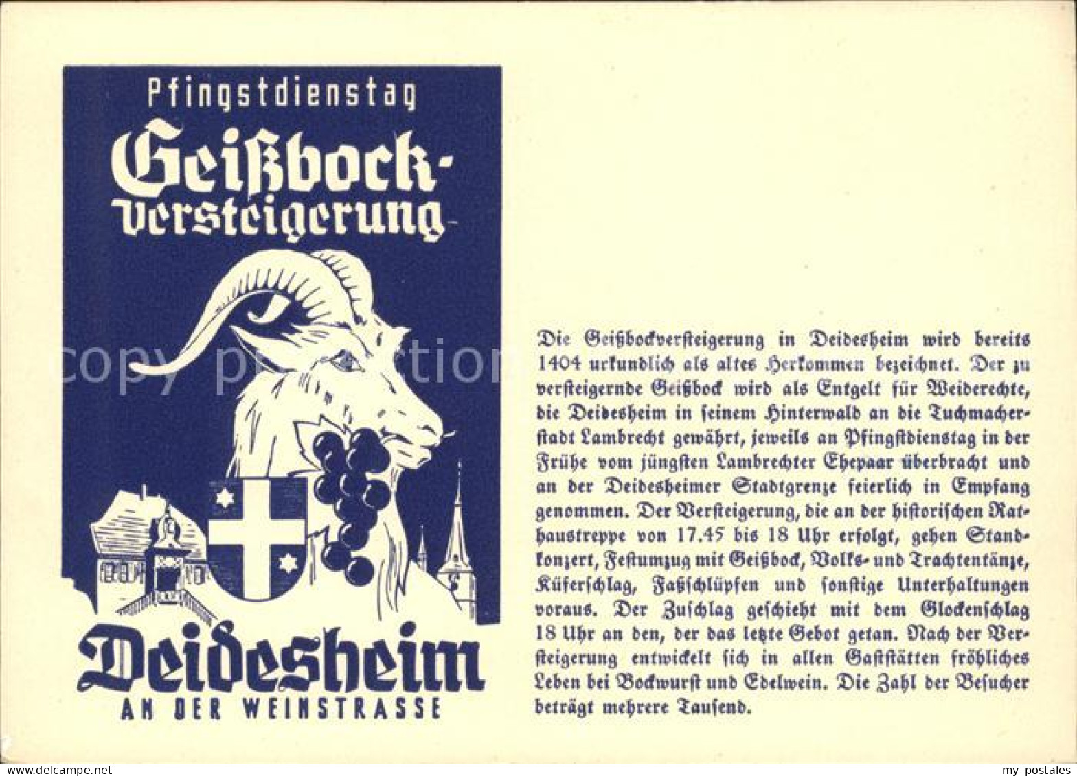 41793369 Deidesheim Geissbockversteigerung Deidesheim - Deidesheim