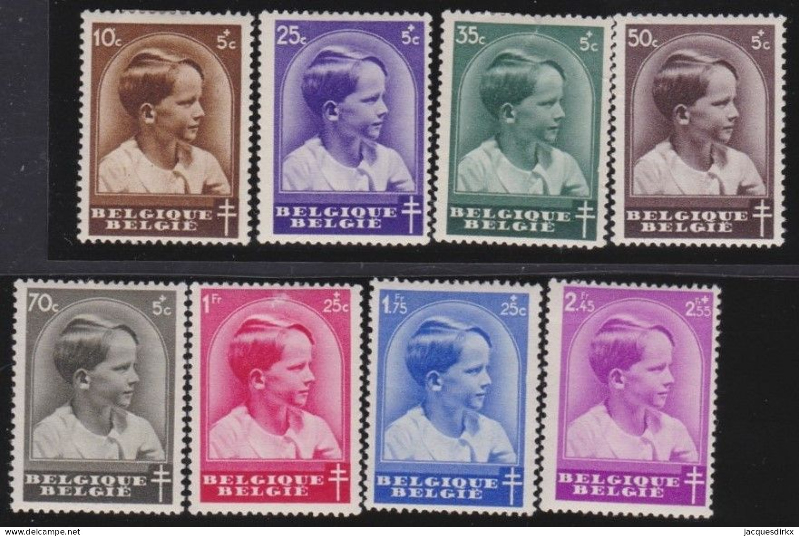 Belgie  .   OBP   .    438/445   .  *   .  Ongebruikt Met Gom    .   /   .   Neuf Avec Gomme - Unused Stamps