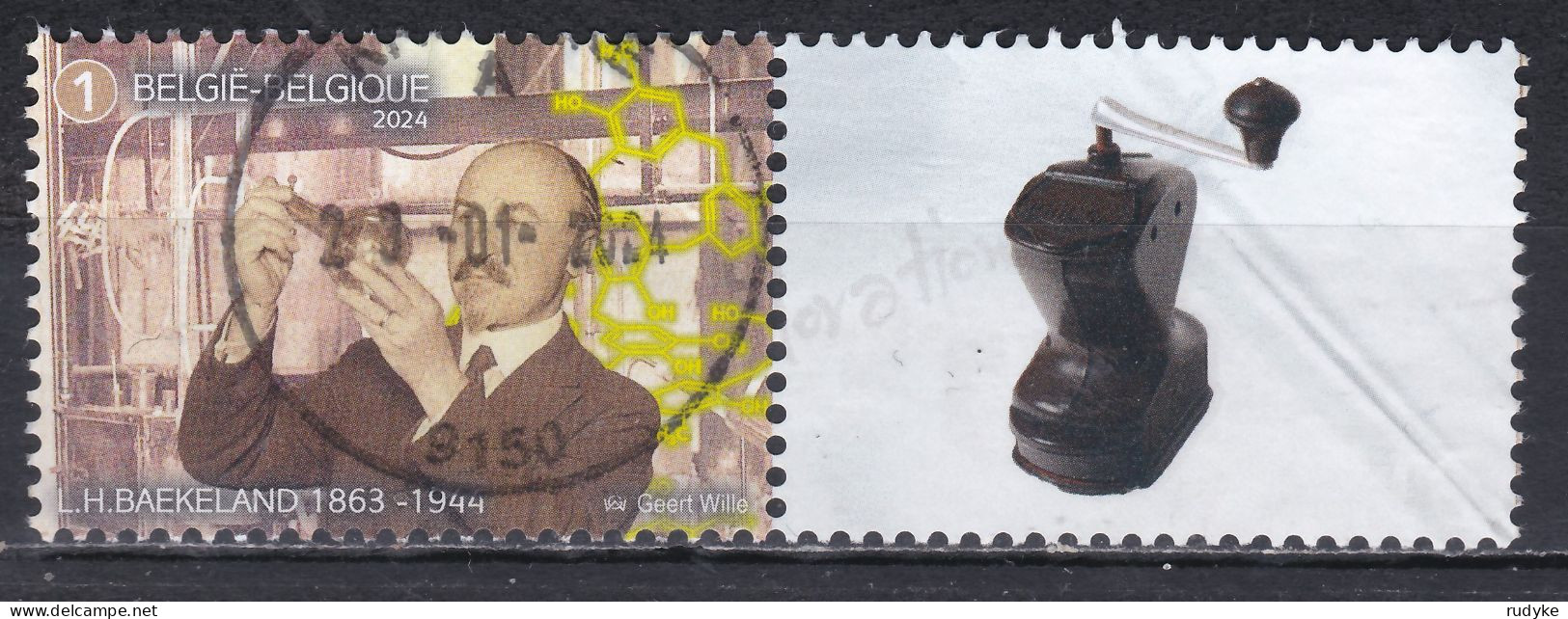 BELGIE  JAAR 2024  WAARDE 1 - Used Stamps