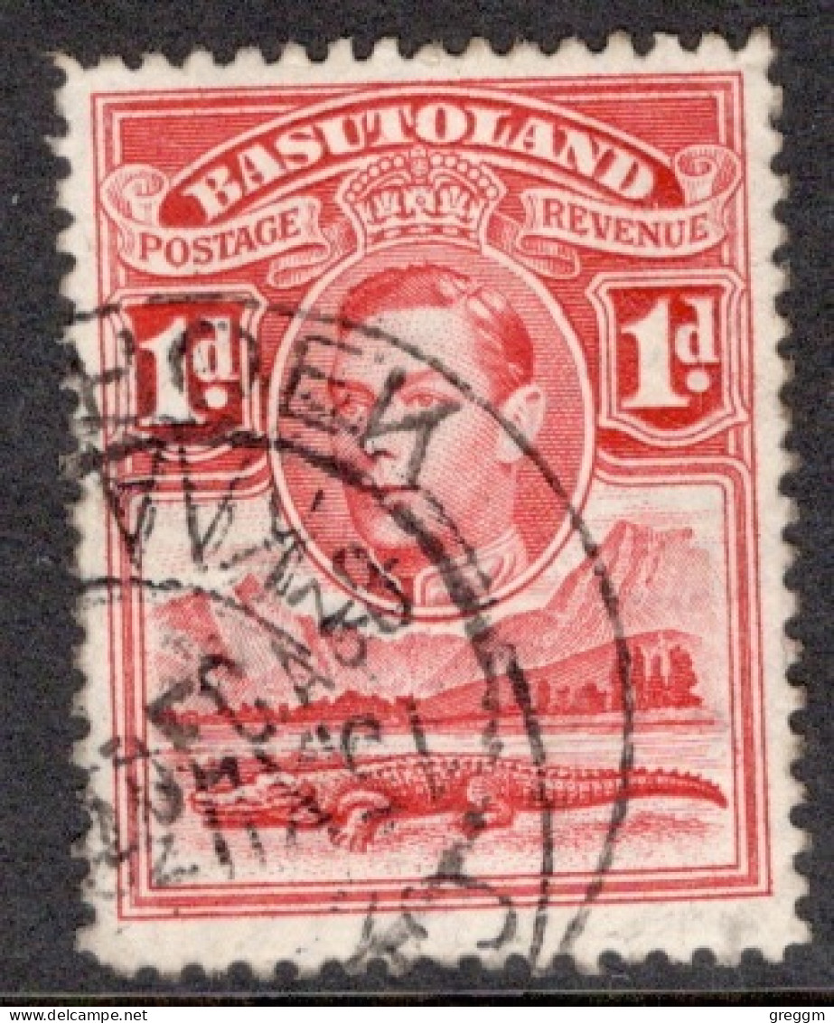 Basutoland 1938 Single 1d Stamp From The George VI Definitive Set. - 1933-1964 Colonia Británica