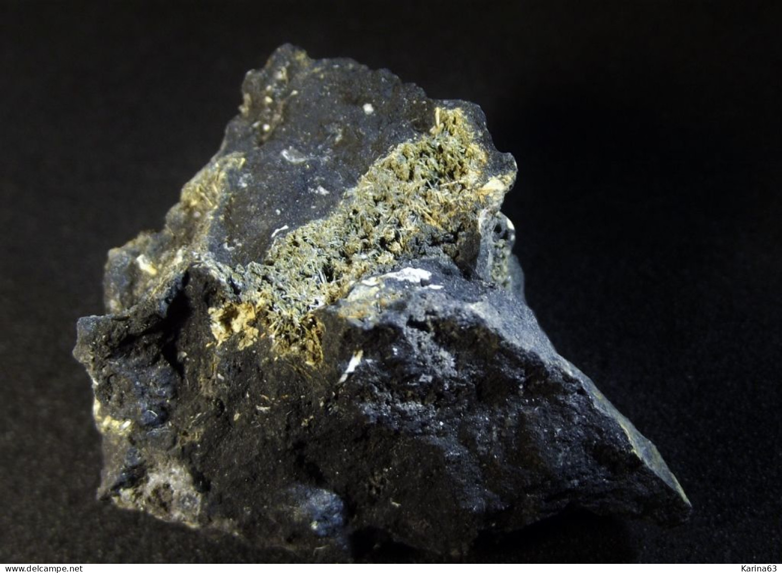 Bismuthinite  ( 3.5 X 3 X 1.5 Cm )  Temperino Mine - Campiglia Marittima - Livorno Prov. Tuscany - Italy - Minerals