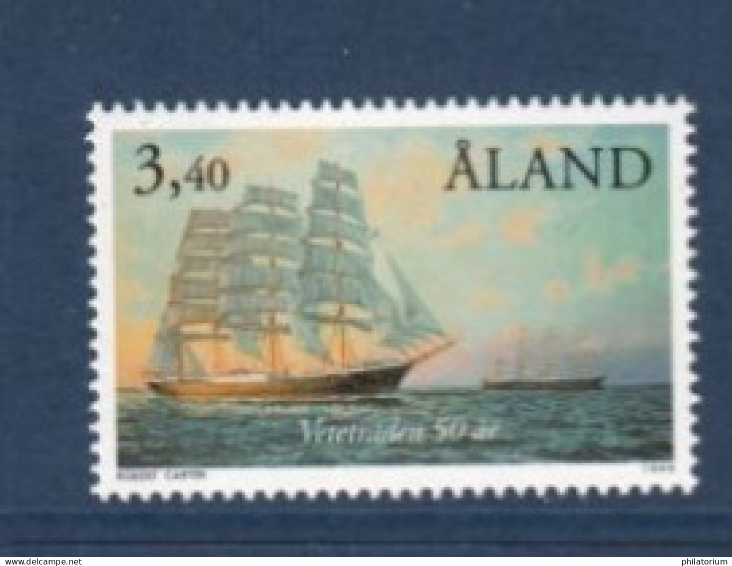 Aland, **, Yv , Mi 155, SG 151, Voilier, - Ålandinseln