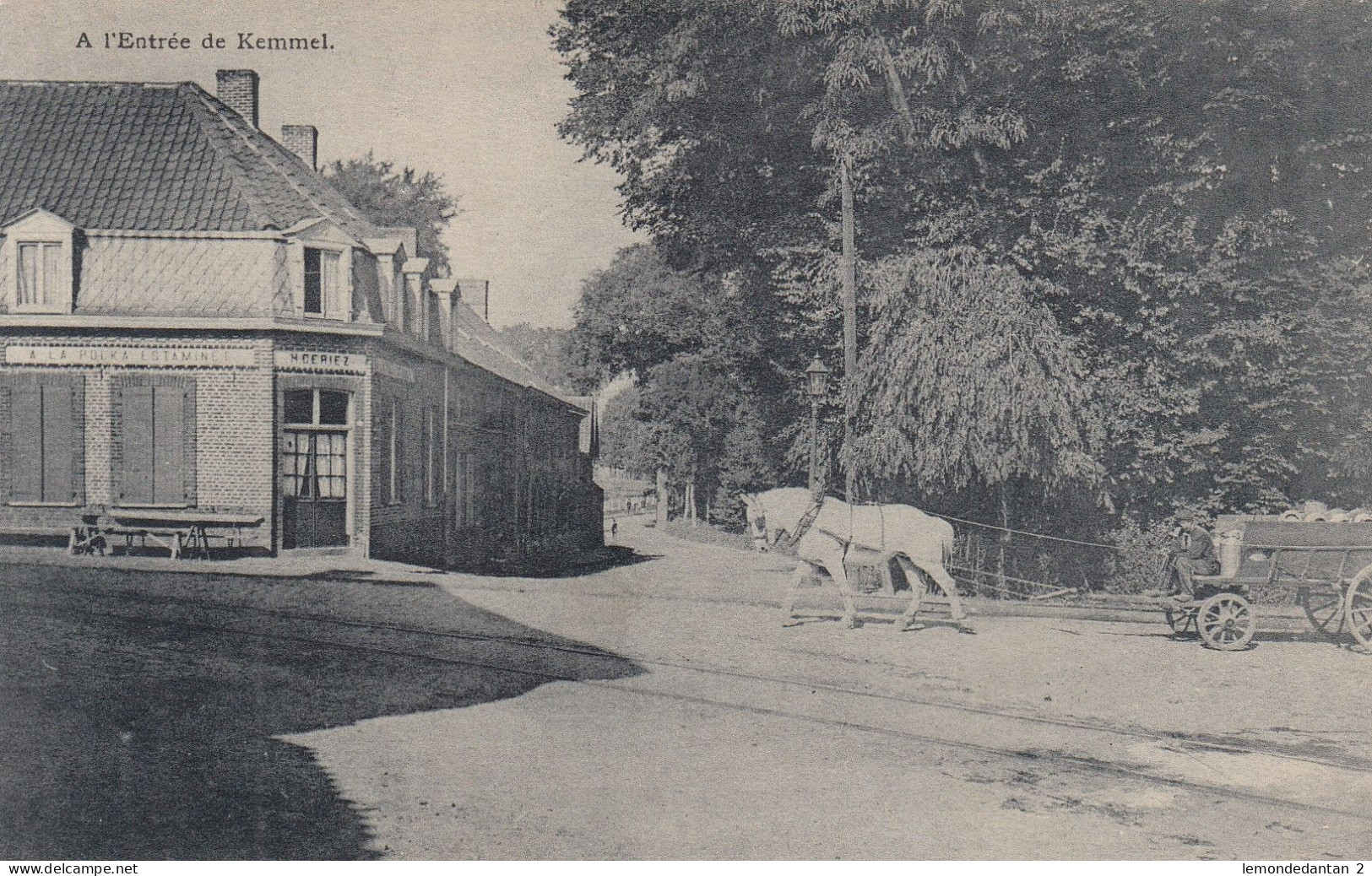 A L'Entrée De Kemmel - Edit. Grassey-Vennin, Photo Antony, Ypres - Heuvelland