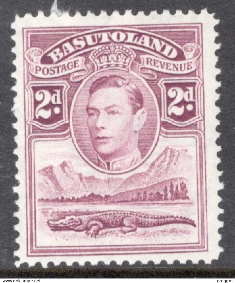 Basutoland 1938 Single 2d Stamp From The George VI Definitive Set In Mounted Mint. - 1933-1964 Colonia Britannica