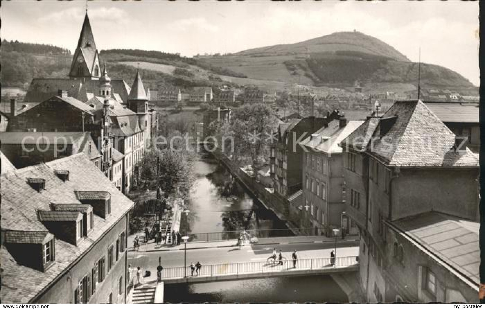 41793225 Kirn Nahe Blick Hahnenbach Ev. Kirche Gaukopf Kirn Nahe - Kirn