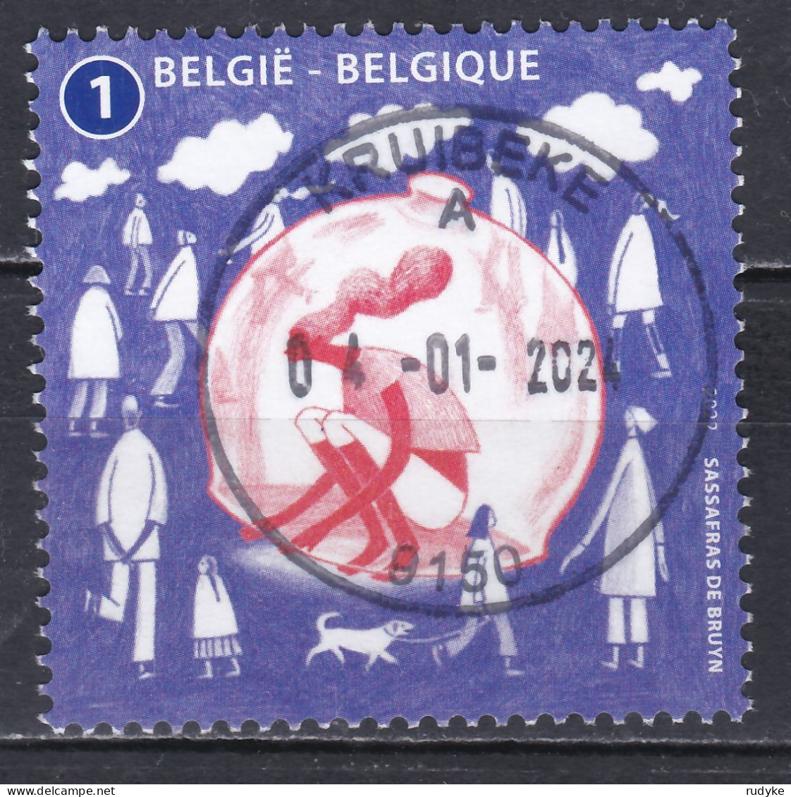 BELGIE  5083 ° - Gebraucht