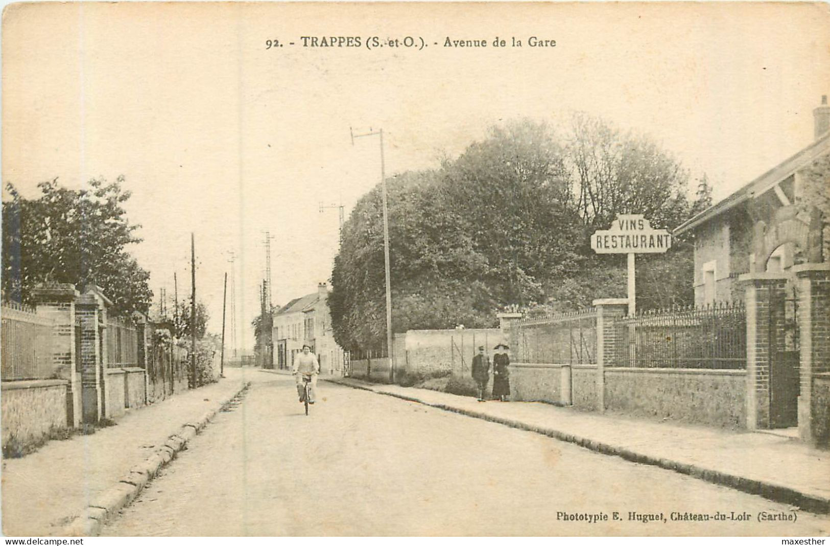 TRAPPES Avenue De La Gare - Trappes