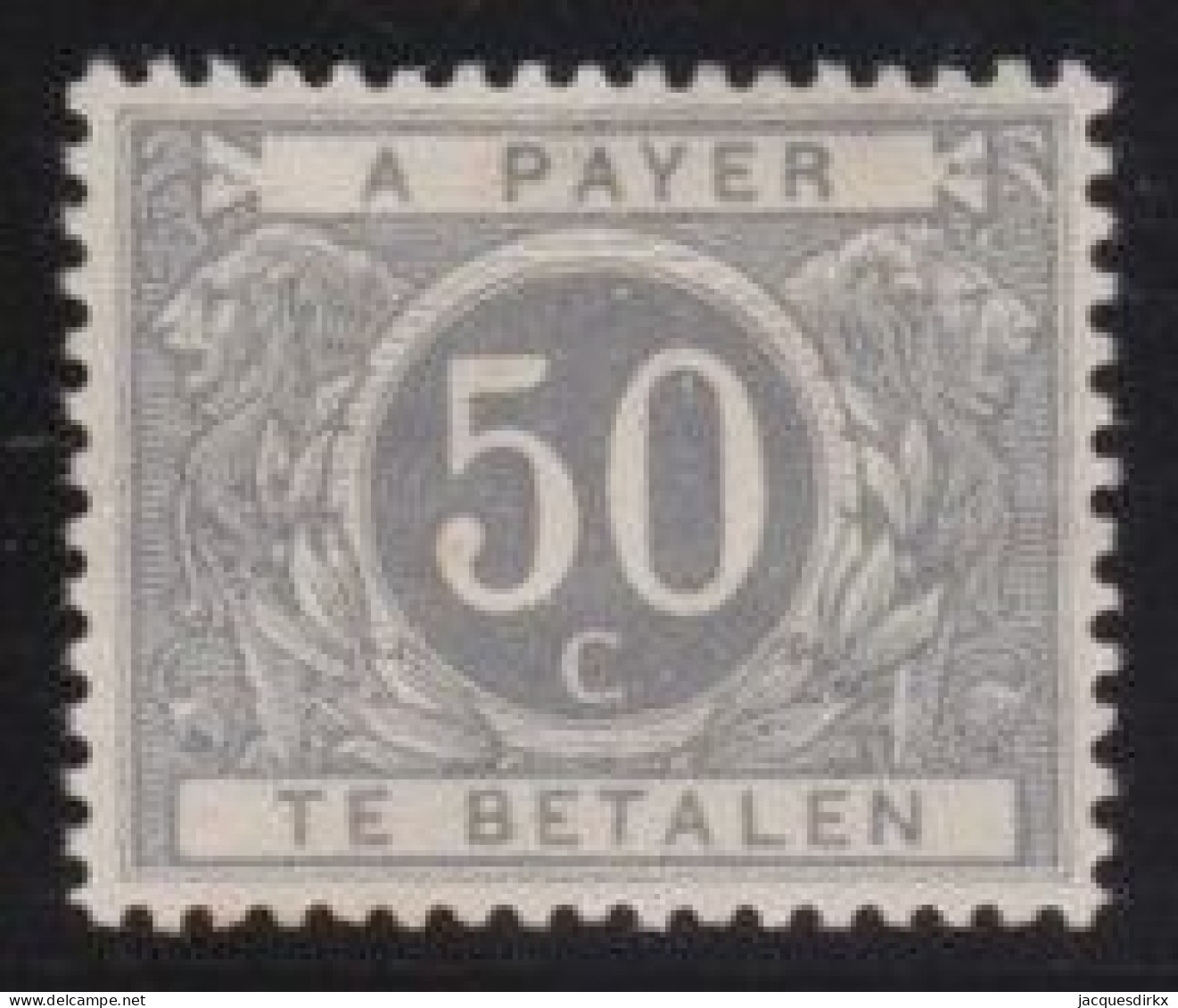 Belgie  .   OBP   .    TX 16 (2 Scans)      .  *       .  Ongebruikt Met Gom    .   /   .  Neuf Avec Gomme - Briefmarken