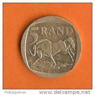 SOUTH AFRICA 2001 5 Rand  KM166A - Afrique Du Sud