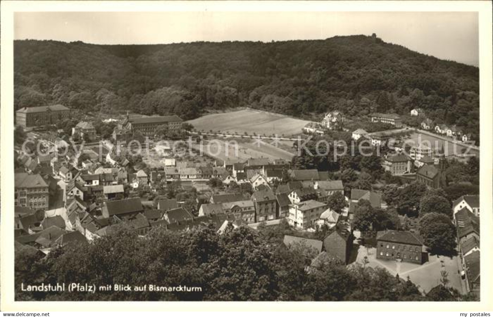 41792890 Landstuhl Blick Bismarkturm Landstuhl - Landstuhl