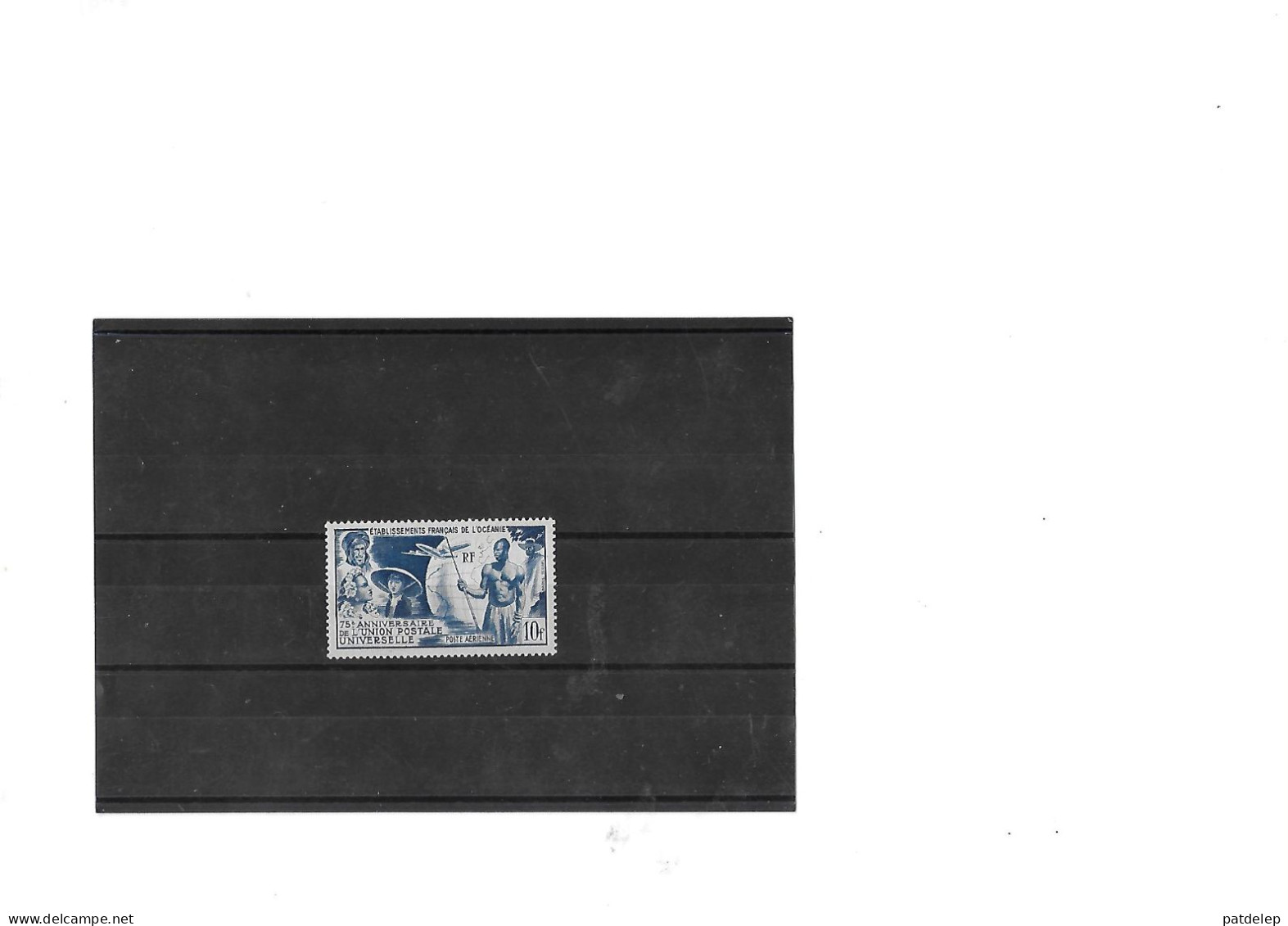 Oceanie Francaise UPU 1949 NSC - UPU (Union Postale Universelle)