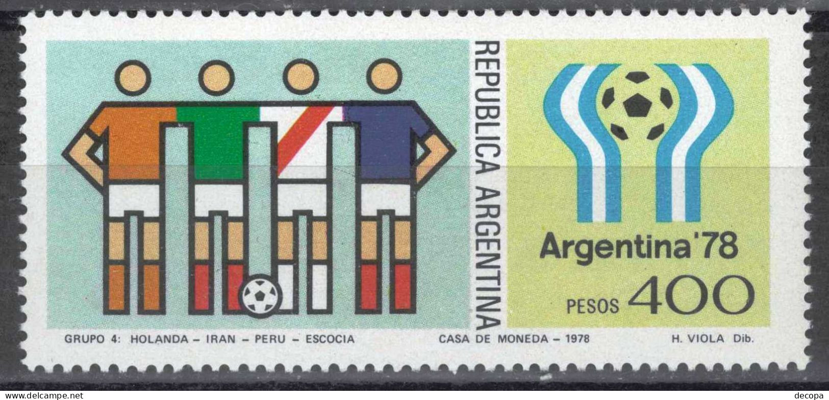 (dcbv-1702) Argentina  -  Argentinie   Michel 1343   Yvert  1122   MNH - Other & Unclassified