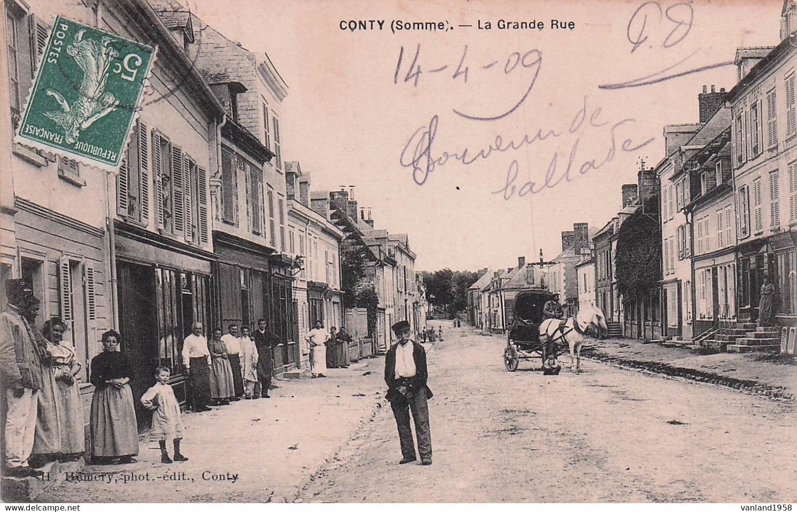 CONTY-la Grande Rue - Conty