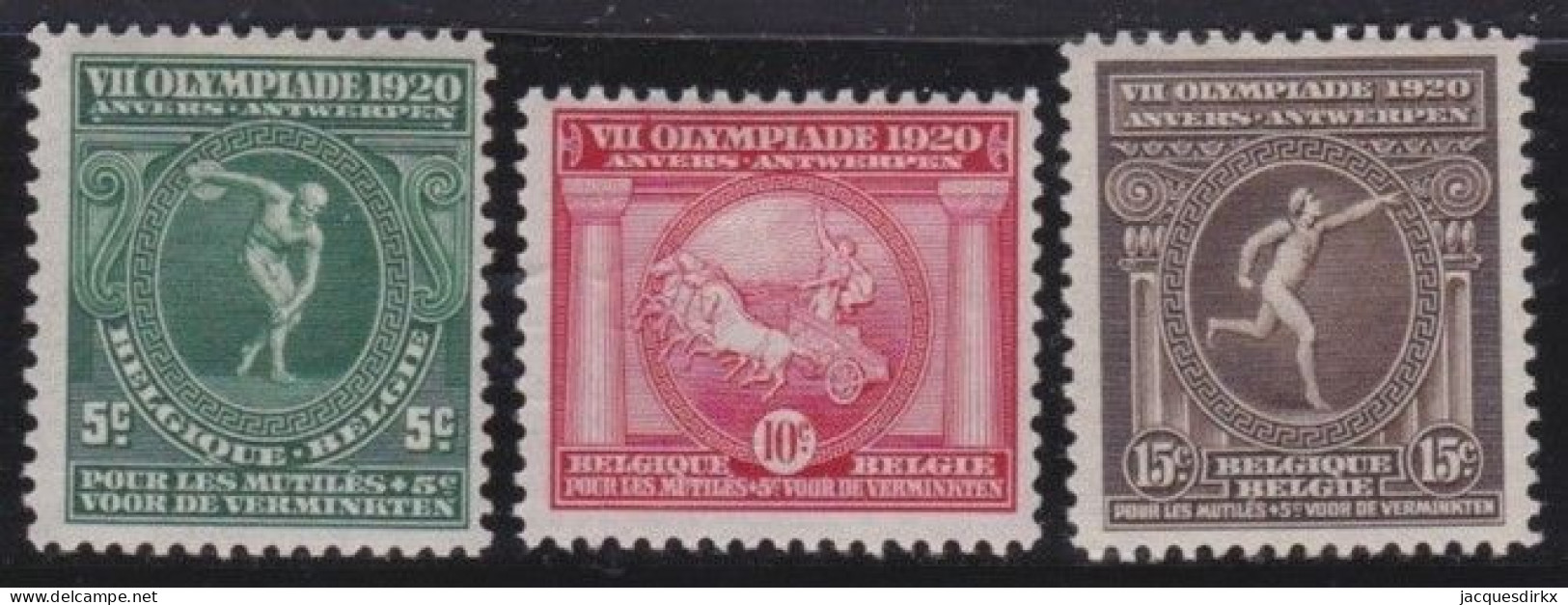 Belgie  .   OBP   .    179/181    .  *   .  Ongebruikt Met Gom    .   /   .   Neuf Avec Gomme - Unused Stamps