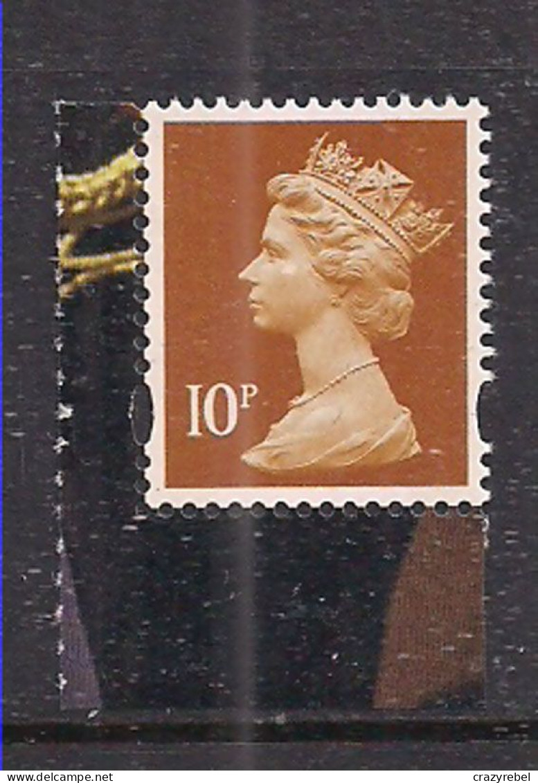 GB 2021 QE2 10p Orange Umm Machin SG U3074 M13L MPIL Ex DY42 Jubilee ( K1337) - Machins