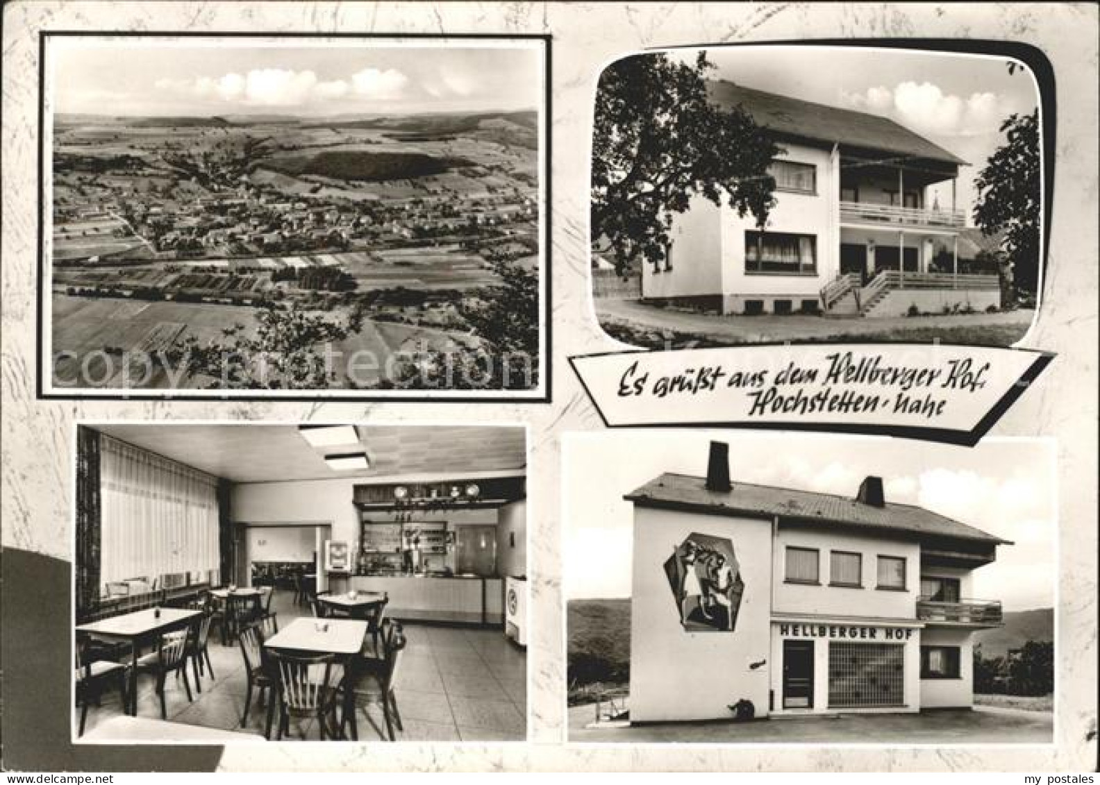 41792590 Kirn Nahe Hochstetten Gasthaus Zum Hellberg Gesamtansicht  Kirn Nahe - Kirn