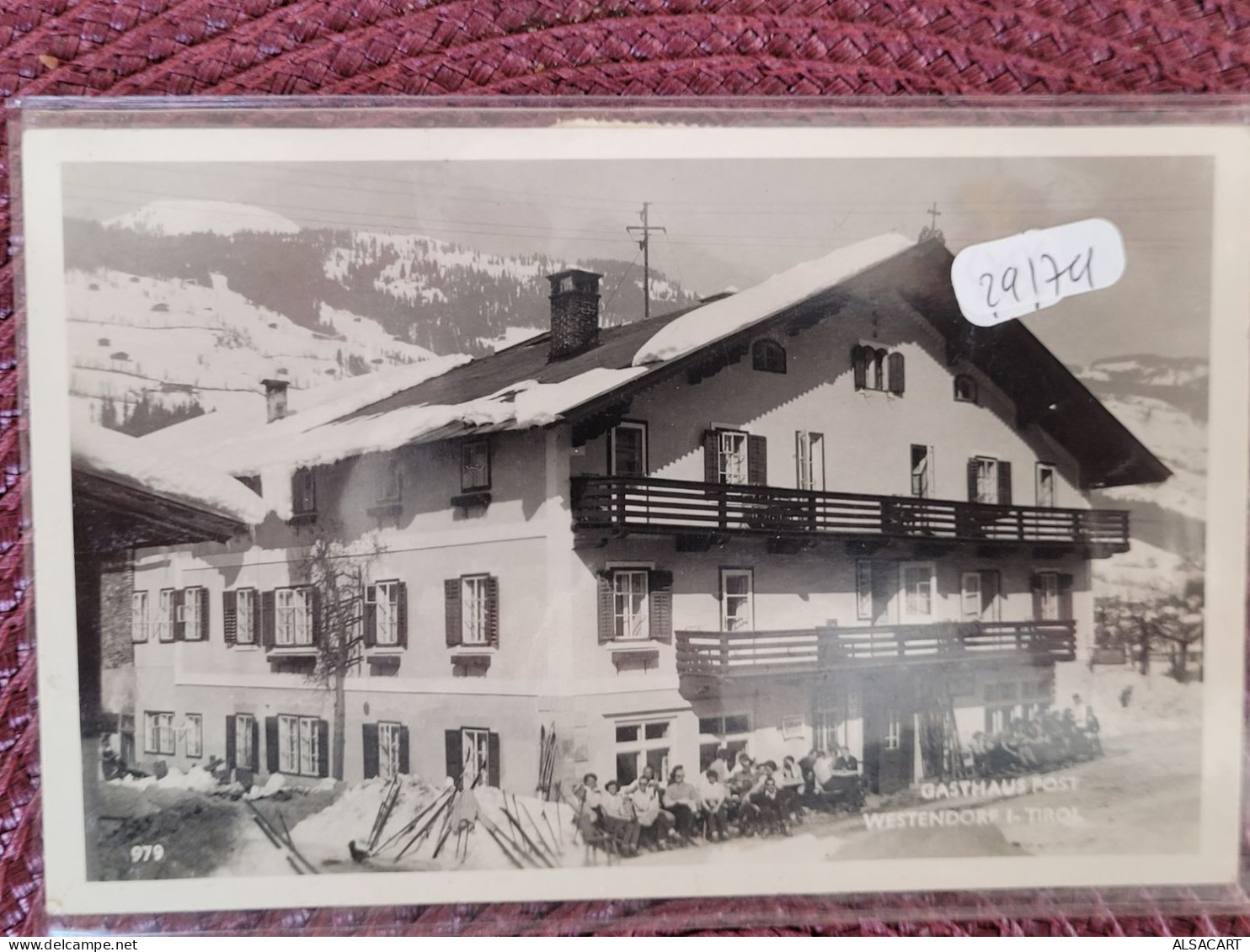 Carte Photo , Gasthaus Post Westendorf , Tirol - Autres & Non Classés