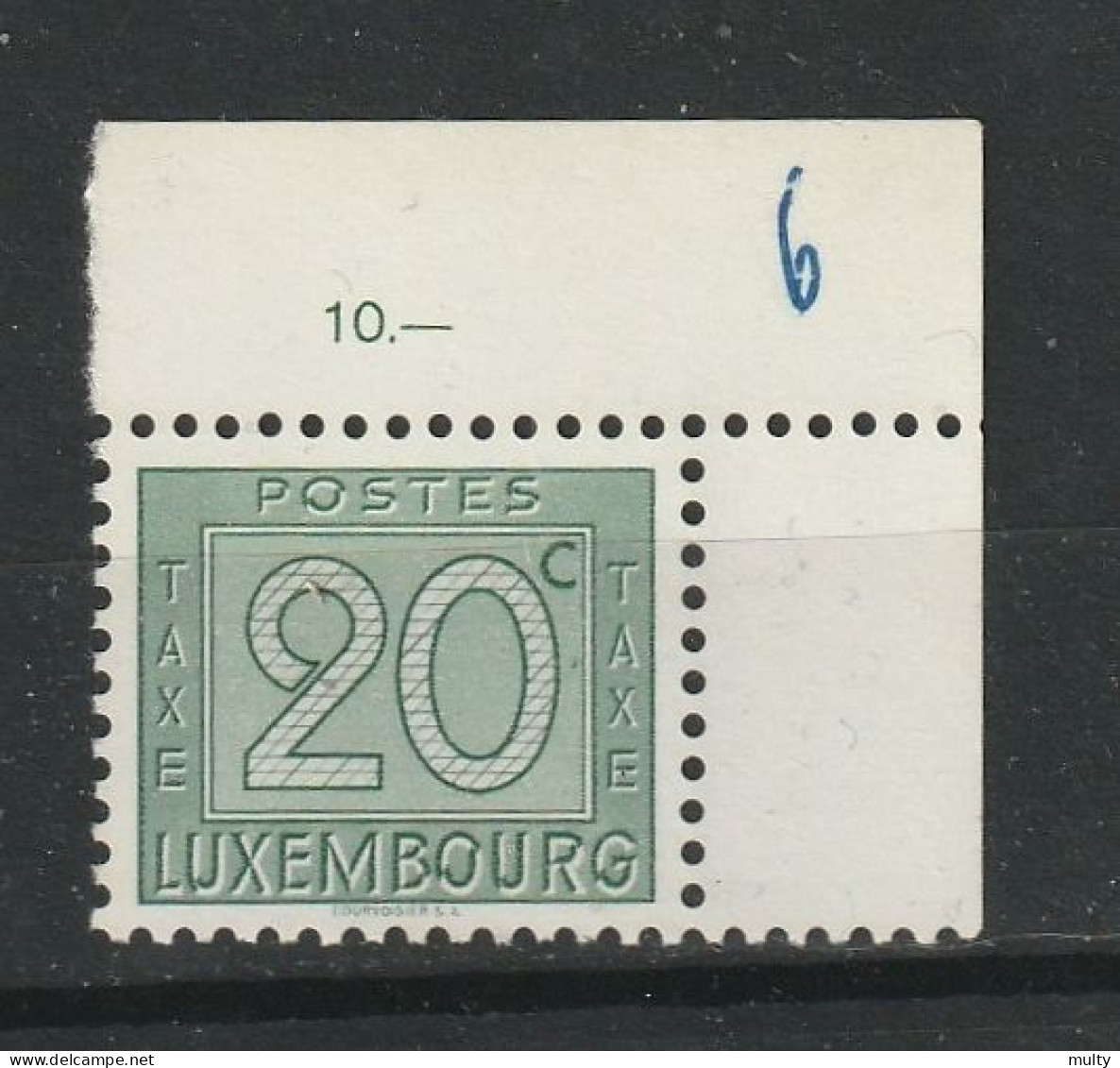 Luxemburg Y/T T 25 ** MNH - Postage Due