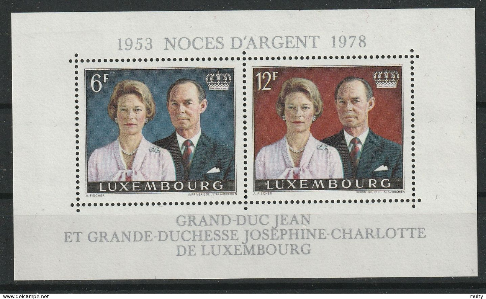 Luxemburg Y/T Blok 11 ** MNH - Blocs & Feuillets