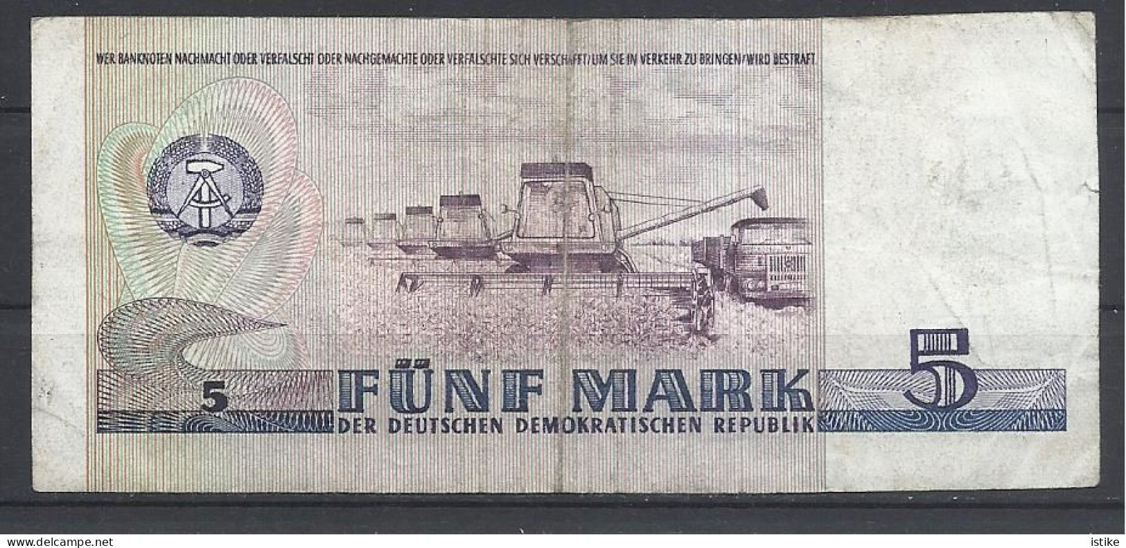 Germany  D.R. 5 Mark, 1975. - 5 Mark