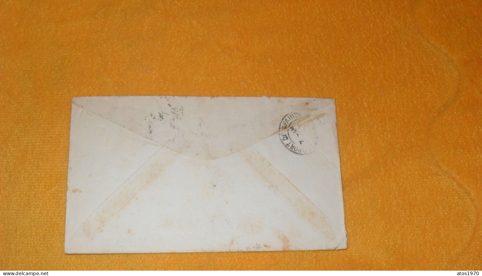 ENVELOPPE ANCIENNE DE 1950.../ CACHETS BARBADOS A IDENTIFIER POUR CALIFORNIE + TIMBRES X2 - Barbados (...-1966)