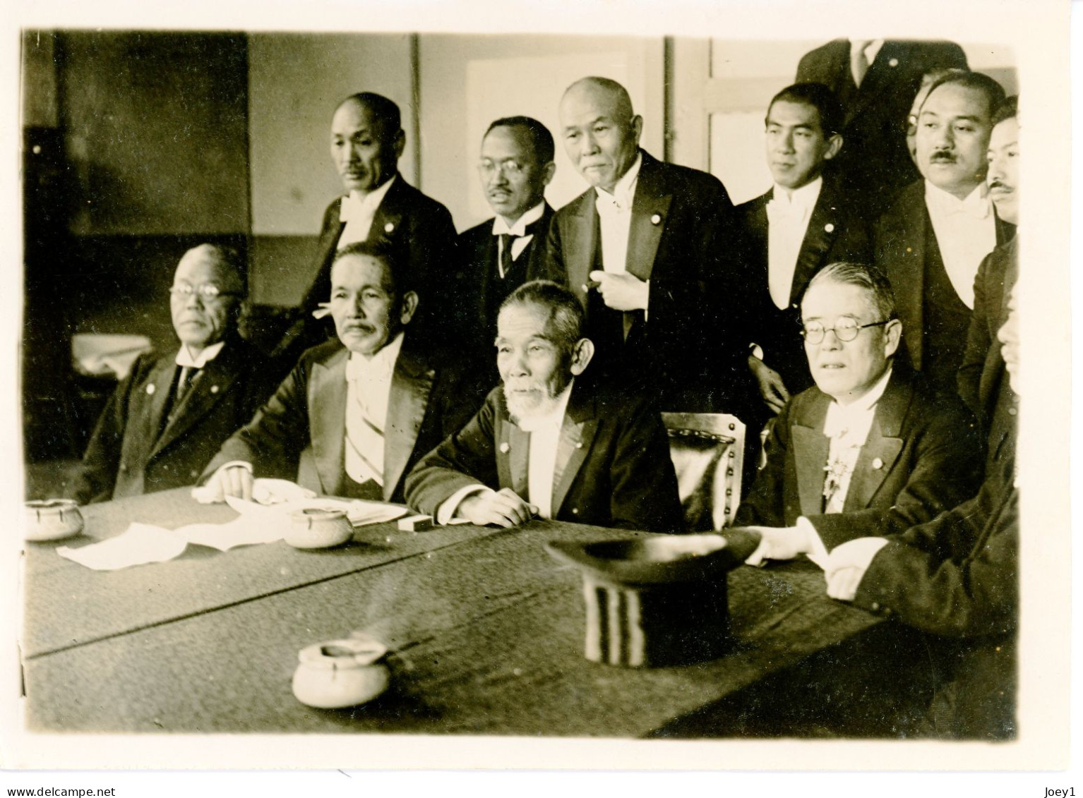 Tokyo, Photo Meurisse Années 1930,Nouveau Ministère Japonais, Format 13/18 - Geïdentificeerde Personen
