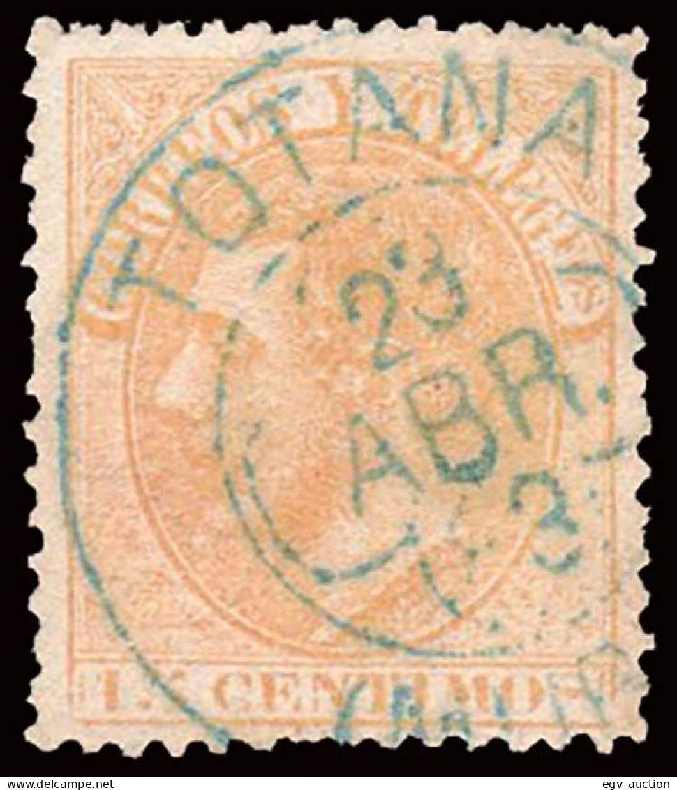 Navarra - Edi O 210 - 15 Cts. - Mat Trébol Azul "Totana" - Used Stamps