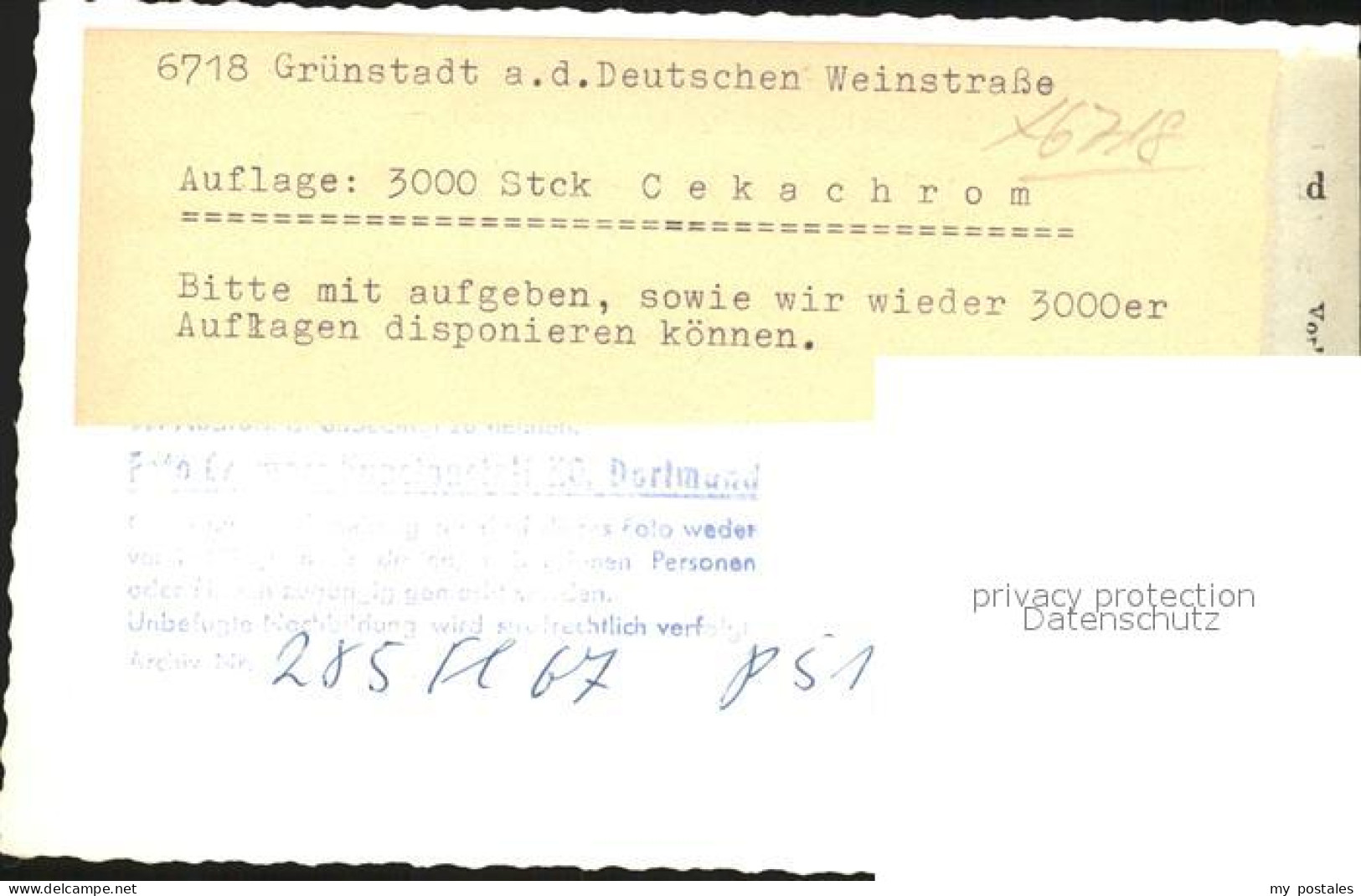 41791963 Gruenstadt Fliegeraufnahme Deutsche Weinstrasse Gruenstadt - Grünstadt