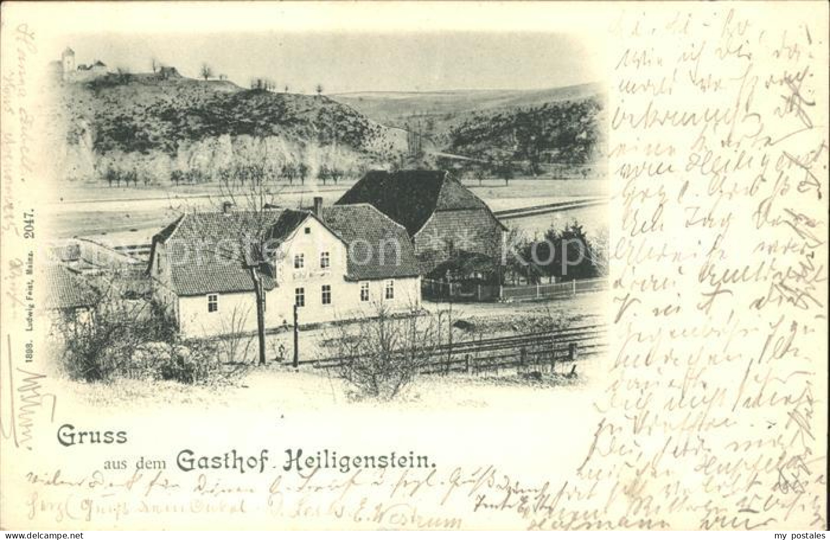 41791917 Albungen Gasthof Heiligenstein Albungen - Eschwege