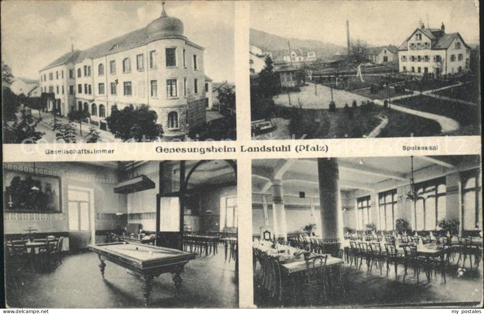 41791913 Landstuhl Genesungsheim Gesellschaftszimmer Speisesaal Landstuhl - Landstuhl