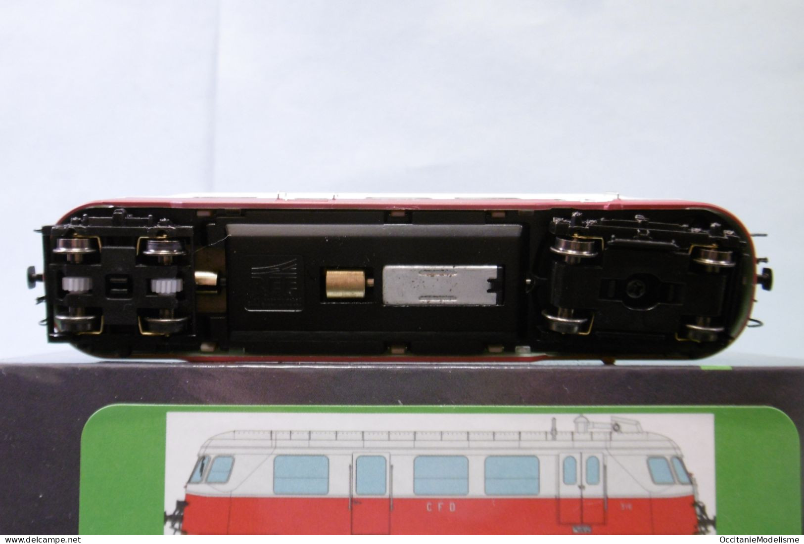 REE - AUTORAIL BILLARD A80D CFD 316 ép. III Réf. VM-006 Neuf NBO HOm 1/87 - Locomotive