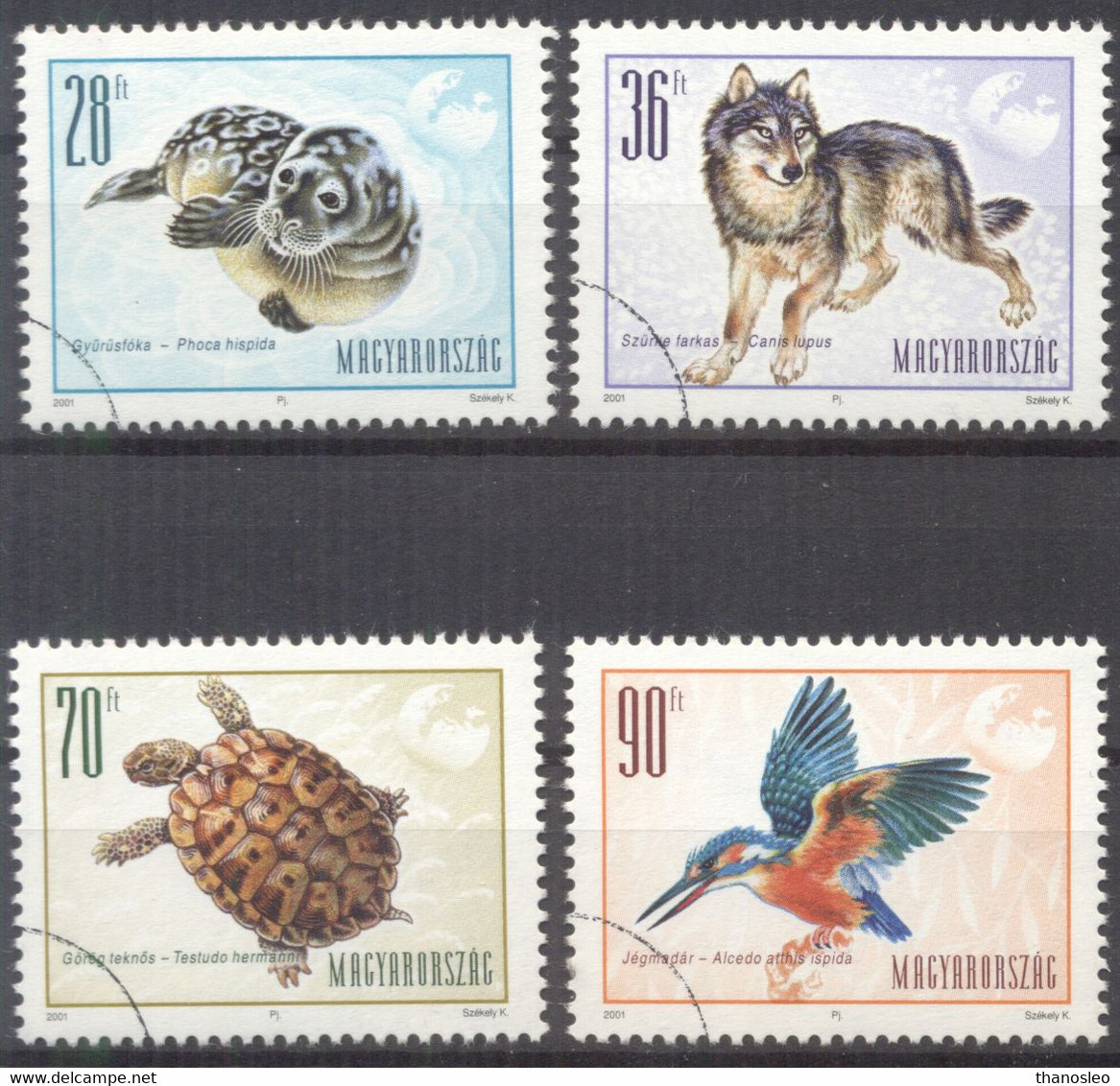 Hungary Specimen 2001 Animals MNH VF - Neufs