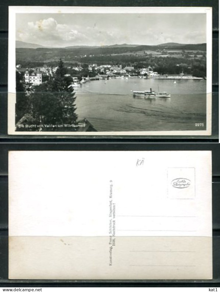 K20297)Ansichtskarte: Velden, Bucht Am Woerthersee - Velden