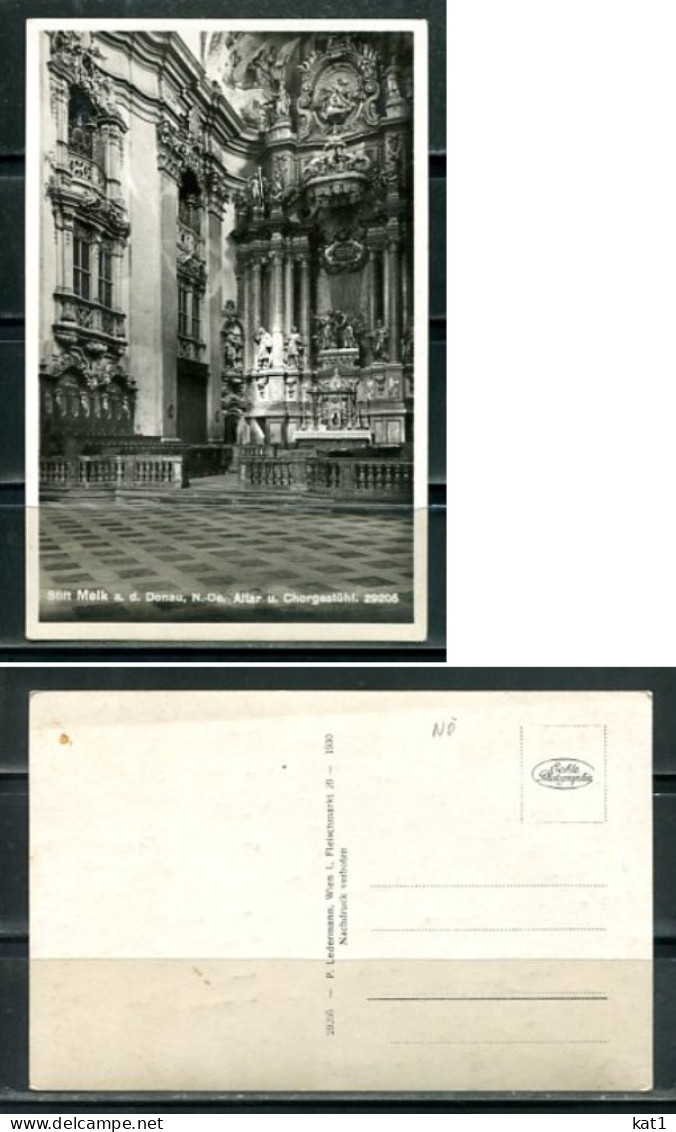 K20306)Ansichtskarte: Melk, Benediktiner-Abtei - Altar - Melk