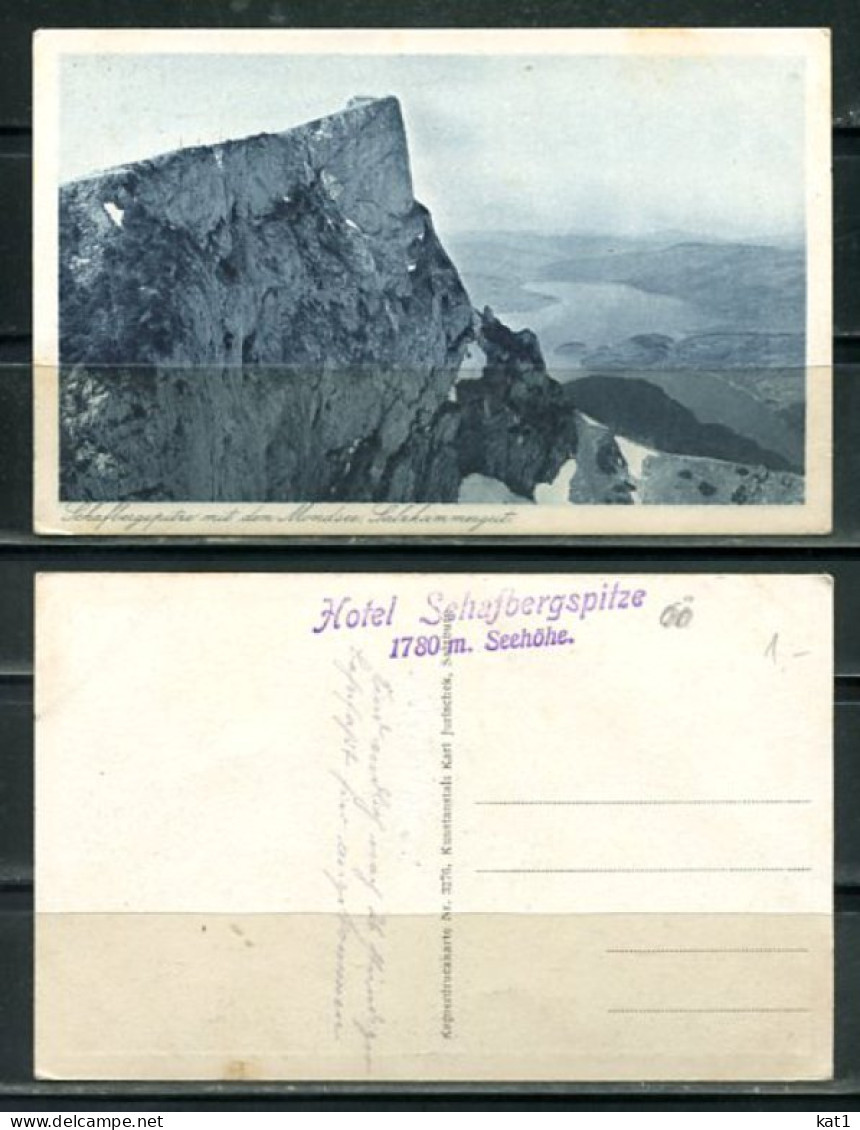 K20326)Ansichtskarte: Mondsee + Schafbergspitze - Mondsee