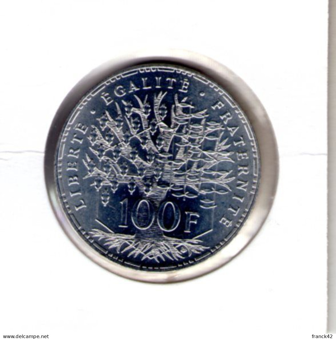 France. 100 Francs Panthéon 1985 - 100 Francs