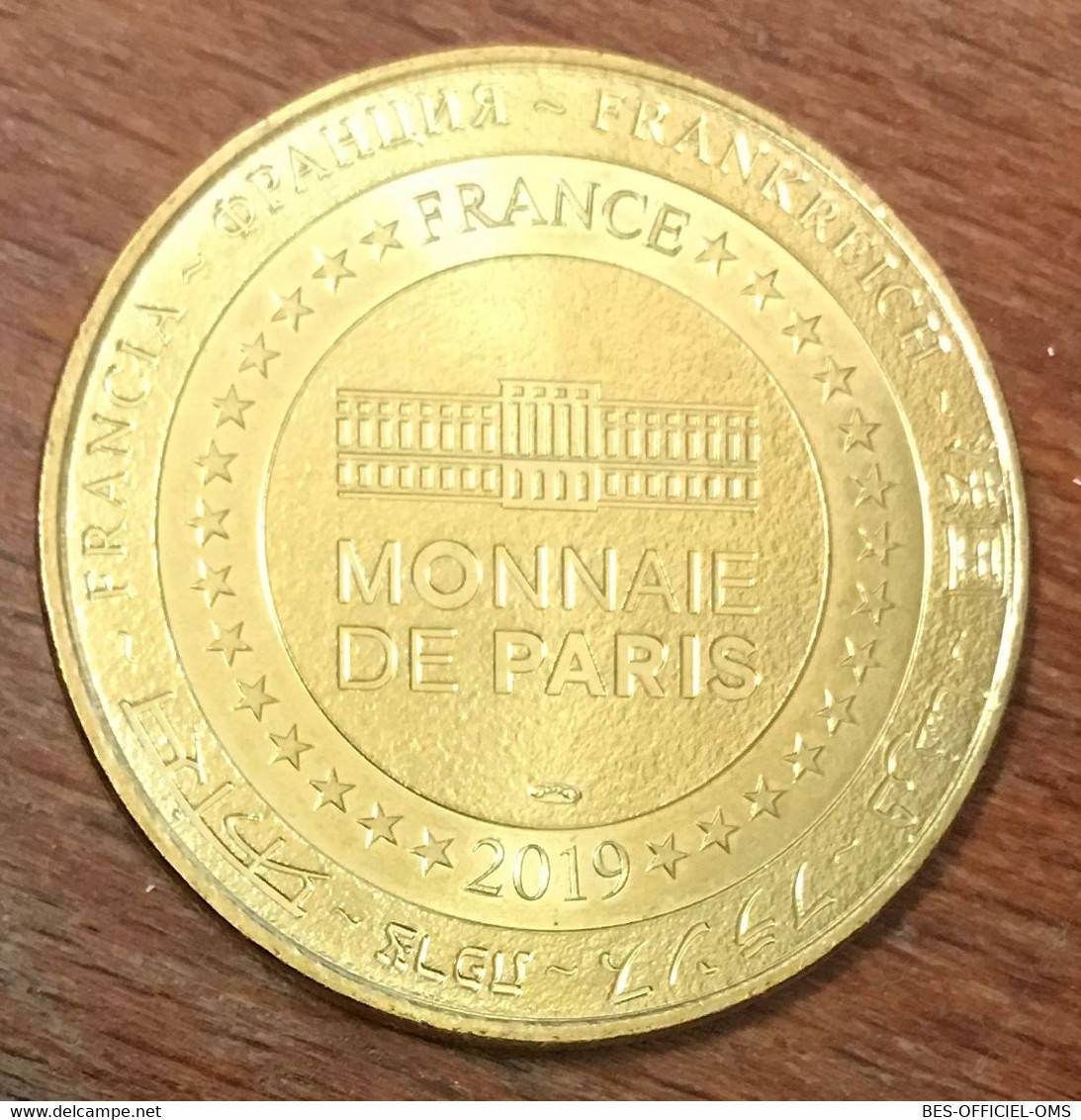 14 BAYEUX TAPISSERIE MDP 2019 MÉDAILLE SOUVENIR MONNAIE DE PARIS JETON TOURISTIQUE MEDALS TOKENS COINS - 2019