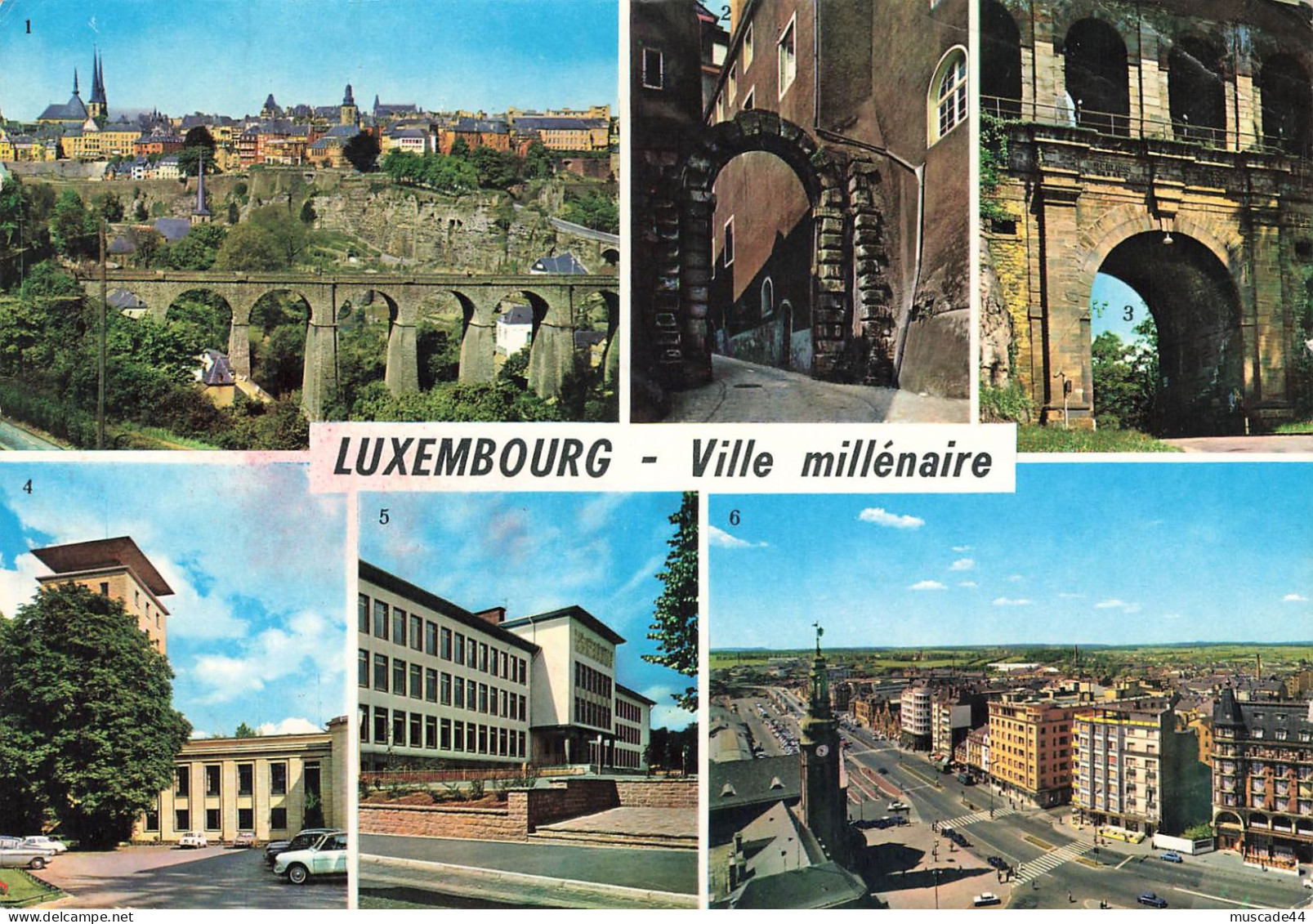 LUXEMBOURG - VILLE MILLENAIRE - MULTI VUES - Luxembourg - Ville