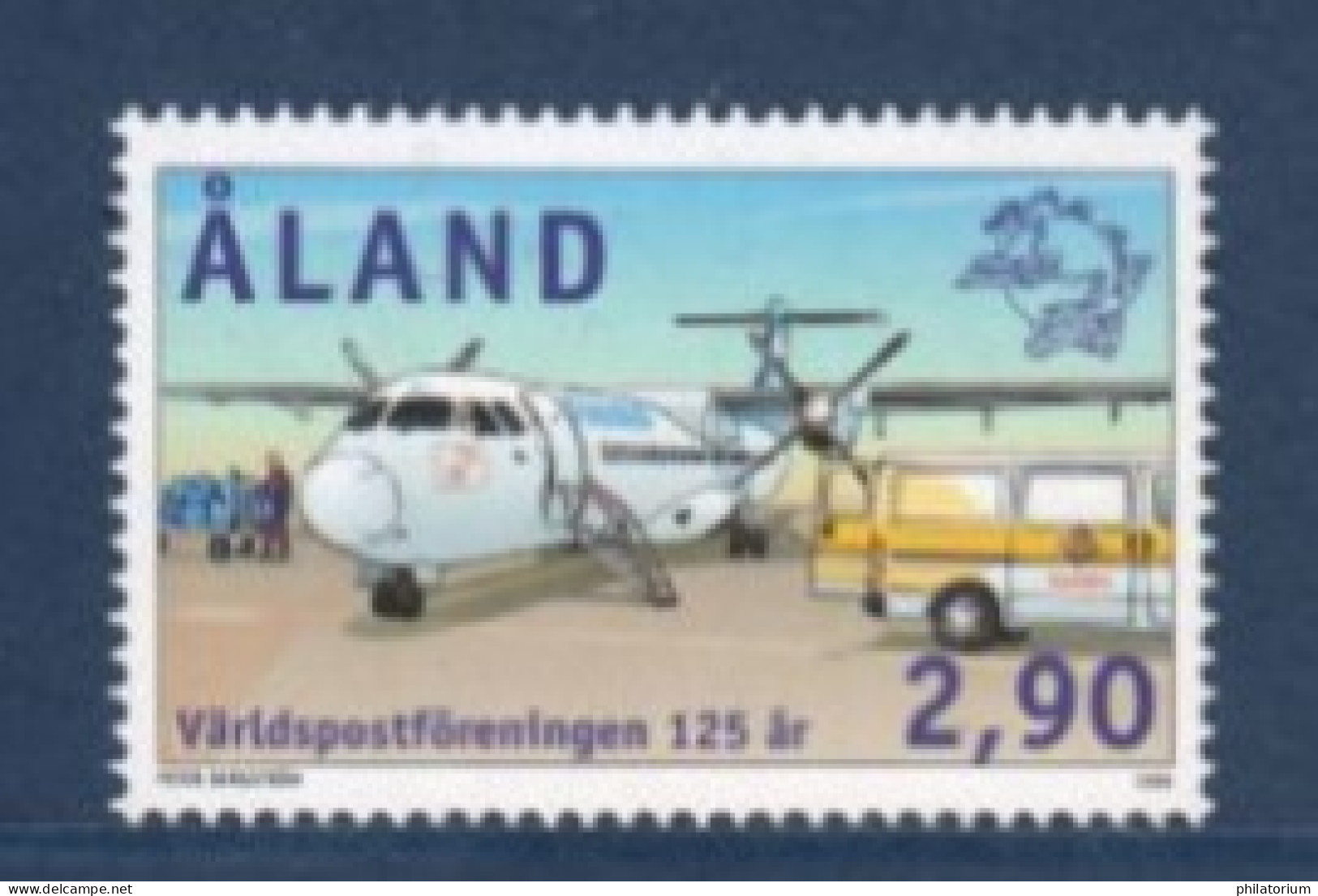 Aland, **, Yv 159, Mi 161, SG 157, UPU, - Ålandinseln