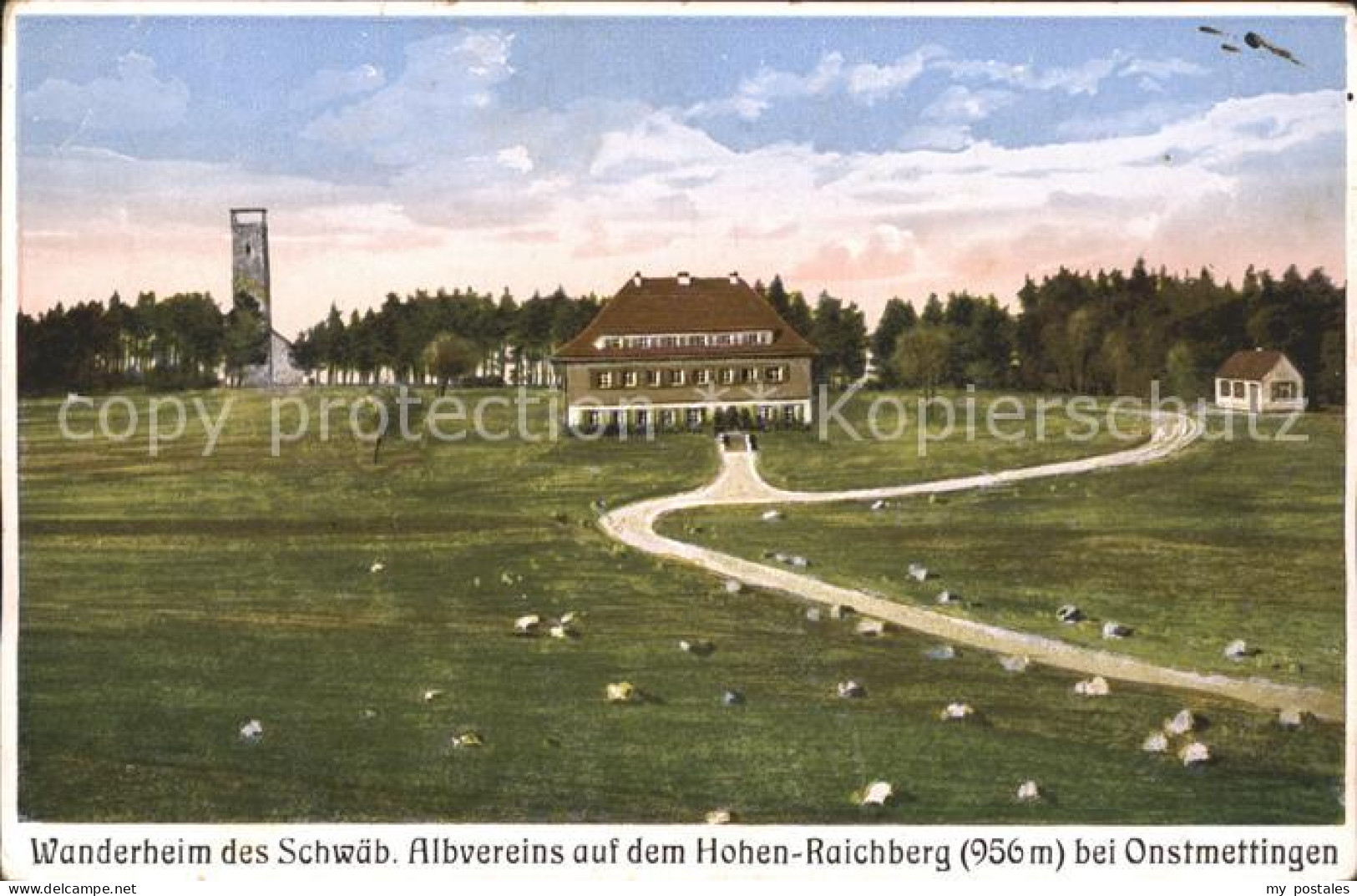 41791175 Onstmettingen Wanderheim Schwaebischer Albverein Naegelehaus Aussichtst - Albstadt