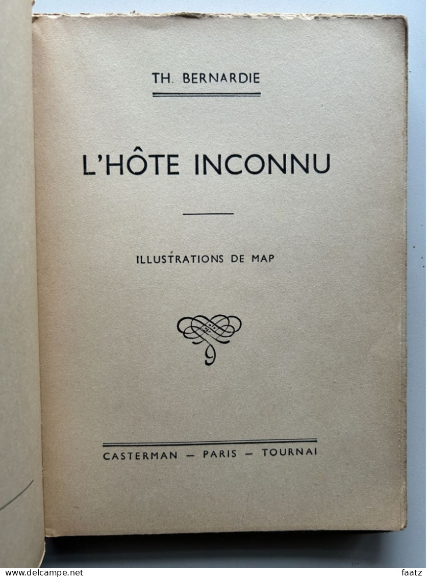 L'Hélice Mortelle (Brilot) Et L'Hote Inconnu (Bernardie) - Edition Casterman - Casterman
