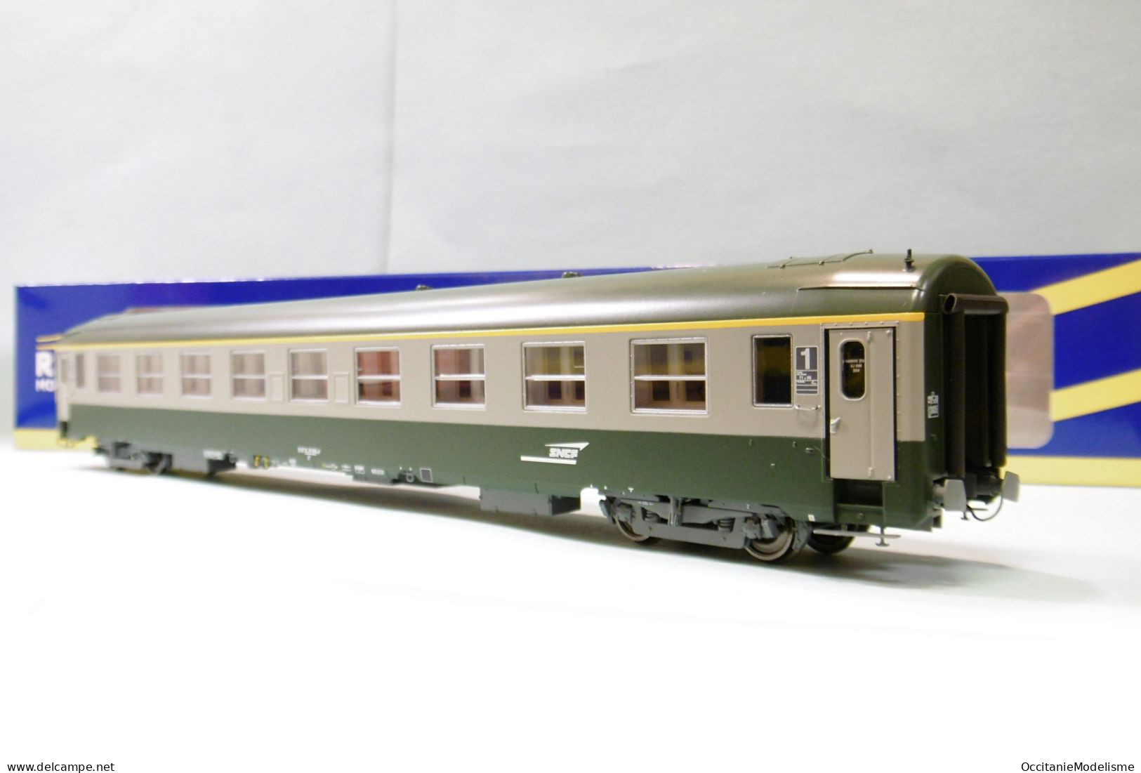 REE - Voiture UIC Y SNCF A9 1ère Classe C160 ép. V Réf. VB-306 Neuf NBO HO 1/87 - Scompartimento Viaggiatori