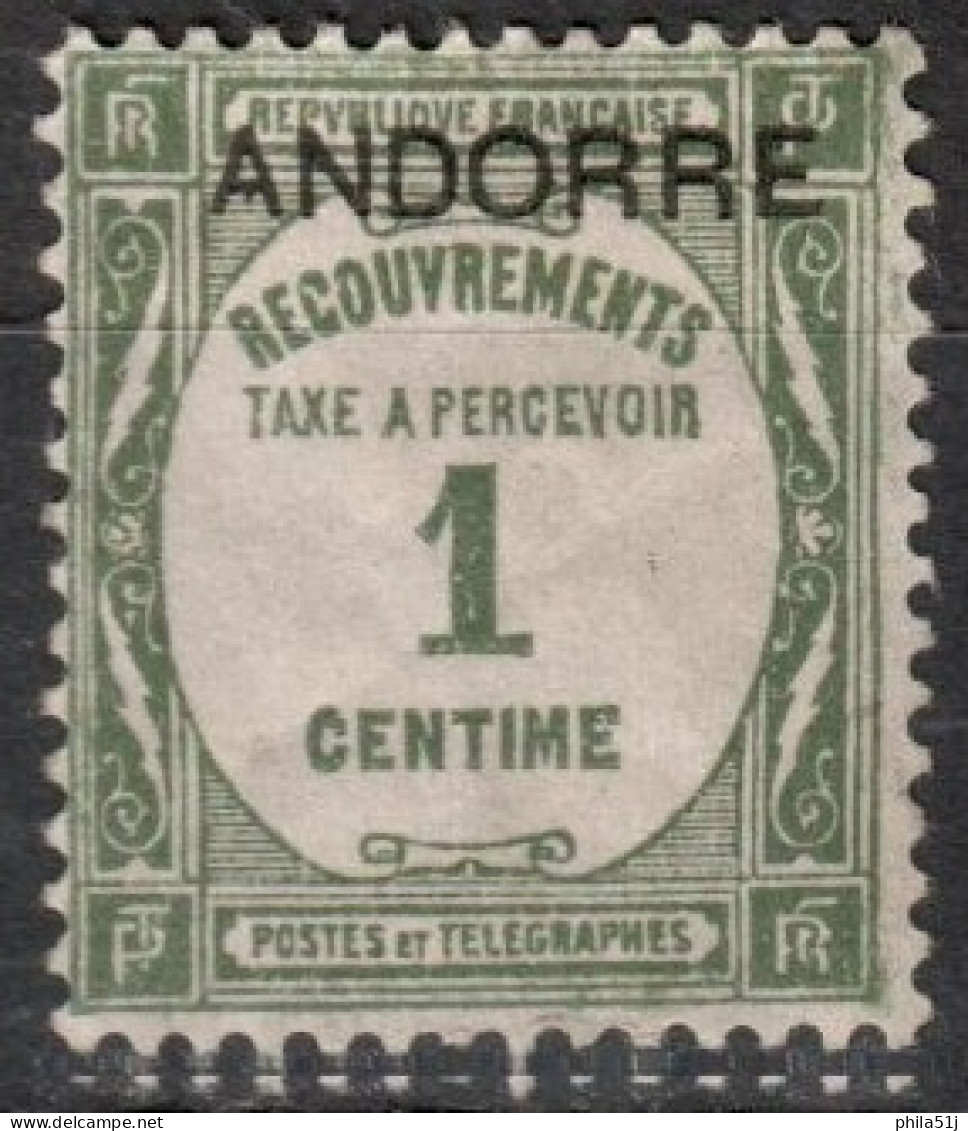 ANDORRE 1931 ---N° 9---OBL VOIR SCAN - Used Stamps