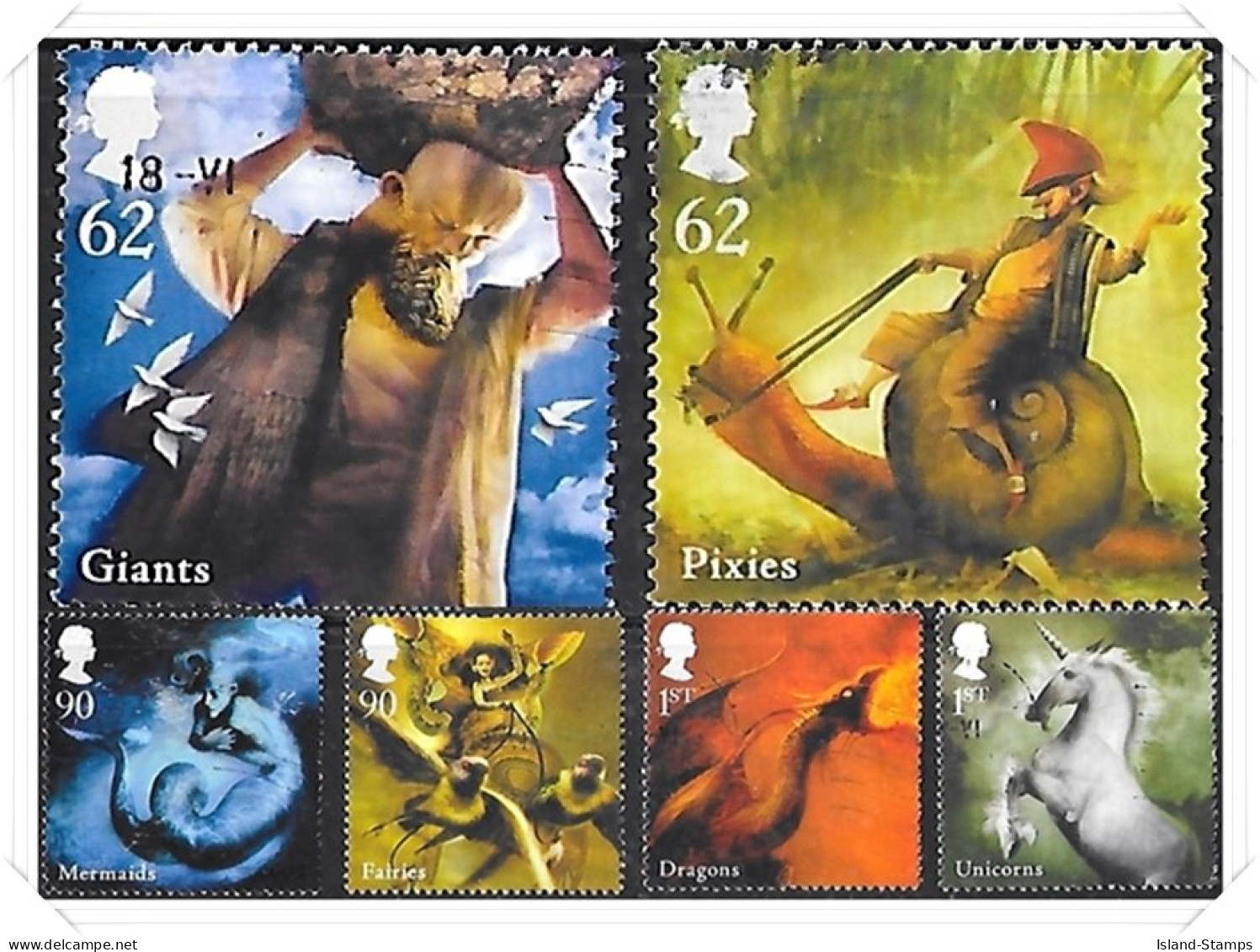 2009 Mythical Creatures Used Set HRD2-C - Usados