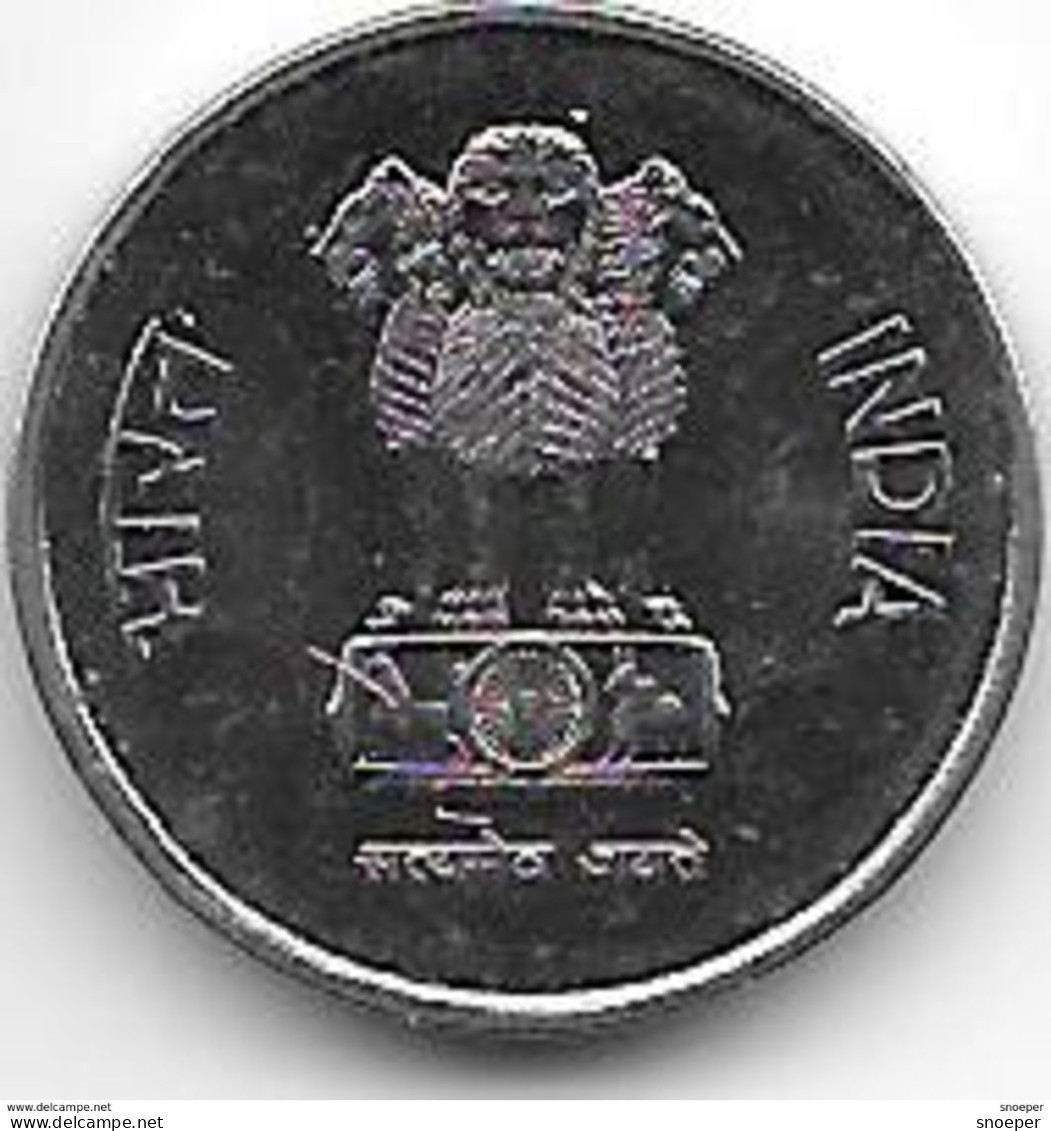 *INDIA 10 PAISA 1988 C With C !!!!! Rare !!!  KM 40.1  Xf++ - Inde