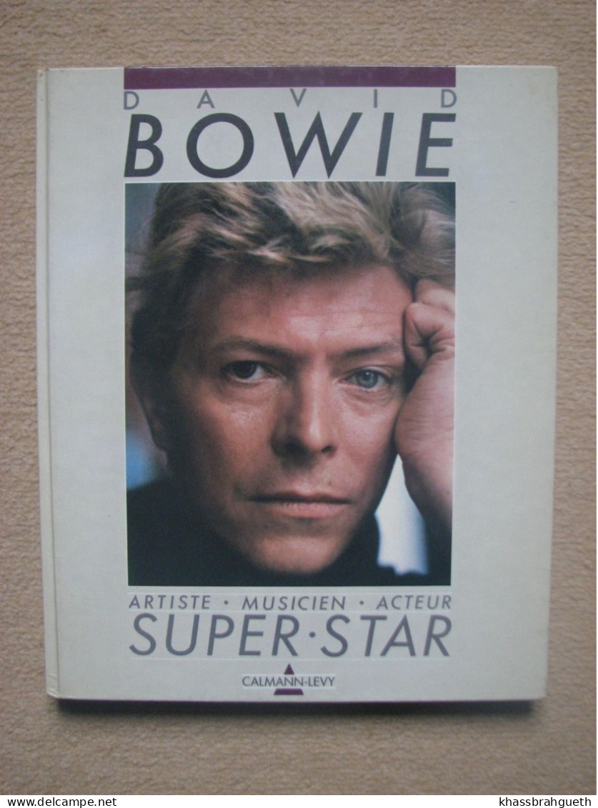 DAVID BOWIE - SUPERSTAR / BLACK BOOK / BOWIEPIX... LOT 5 LIVRES - Música