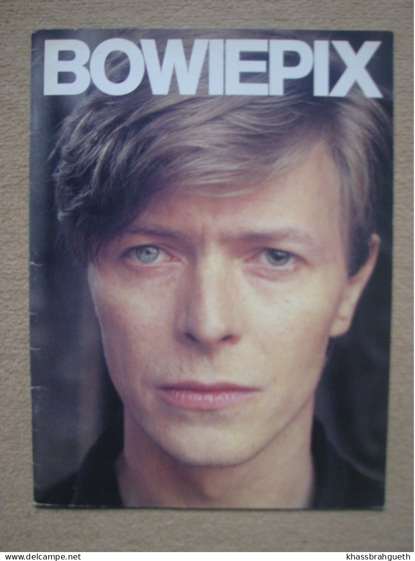 DAVID BOWIE - SUPERSTAR / BLACK BOOK / BOWIEPIX... LOT 5 LIVRES